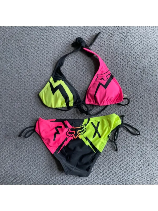 Sexy Contrast Racing Kini - Realyiyishop.com 