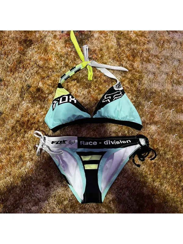 Racing Print Bikini - Realyiyishop.com 