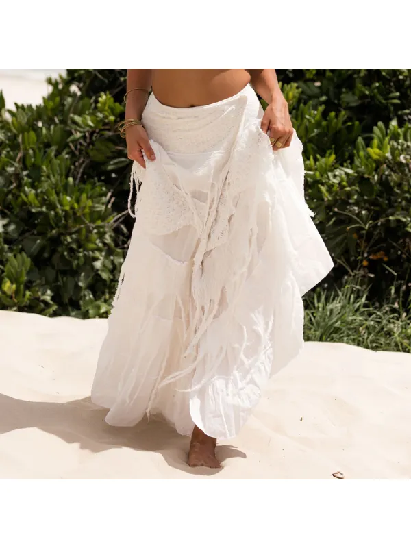 Casual Lace Skirt - Viewbena.com 