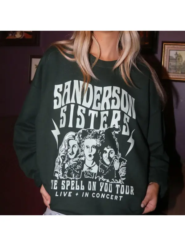 Favorite Witch Graphic Sweatshirt - Hoplady.chimpone.com 