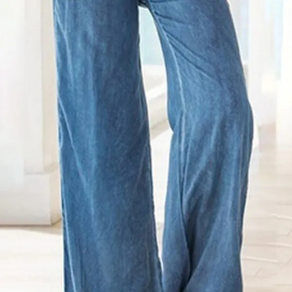 Casual thin-fit loose jeans - Leanarea.chimpone.com 