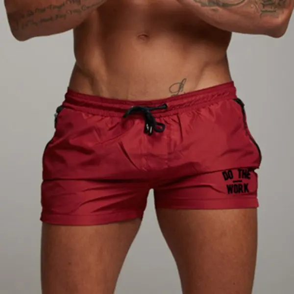 Mens Running Quick-Dry Track Shorts - Jumbochic.com 