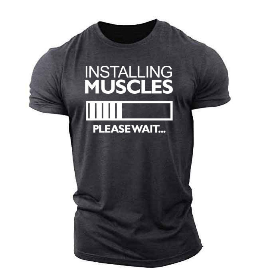 

Men's fitness short sleeve T-shirt