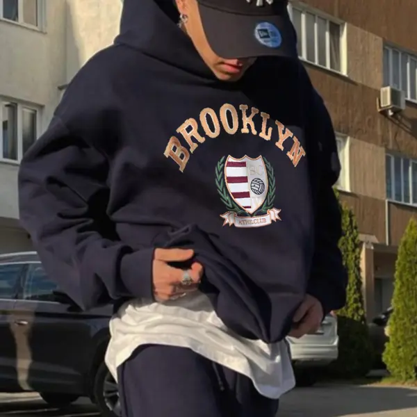 Retro Men's Brooklyn Hoodie Suit - Bustalent.com 