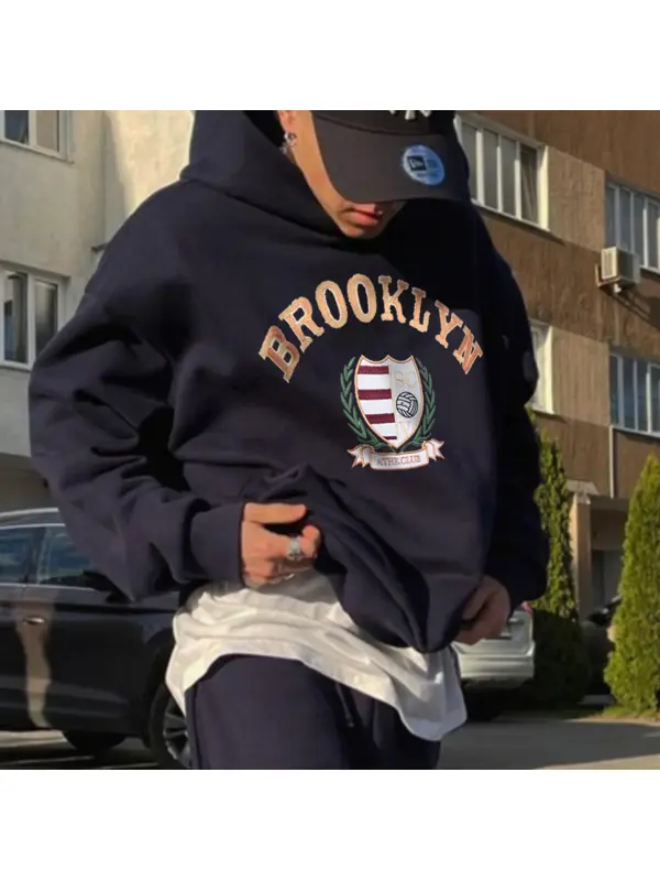 Retro Men's Brooklyn Hoodie Suit - Anrider.com 