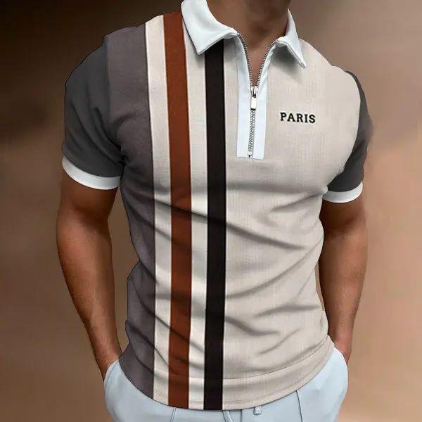 Men's Casual Polo shirt - Keymimi.com 