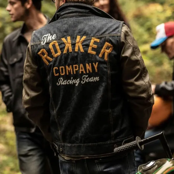Mens Rokker Company Motorcycle Jacket - Keymimi.com 