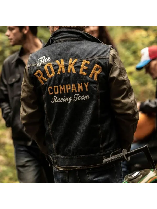 Mens Rokker Company Motorcycle Jacket - Anrider.com 