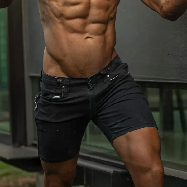 Seamless Solid Fit Shorts - Fineyoyo.com 