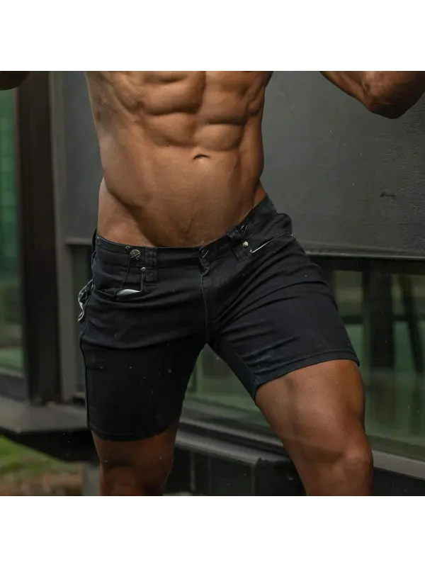 Seamless Solid Fit Shorts - Aptkoi.com 