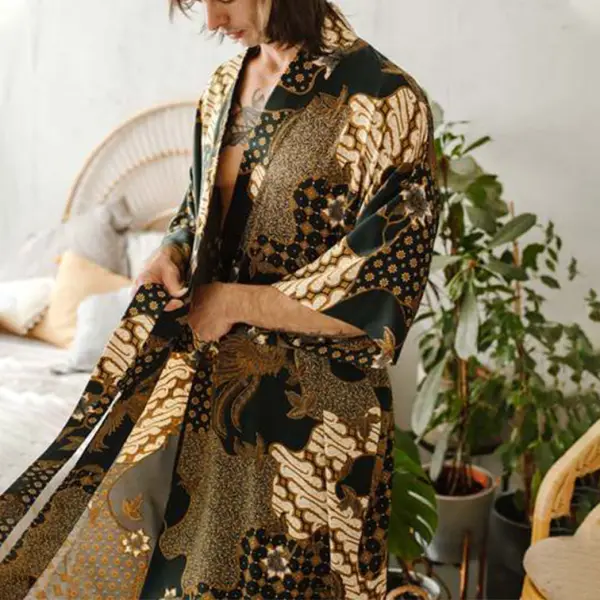 Unisex Holiday Bali Resort Casual Kimono - Craftshock.com 