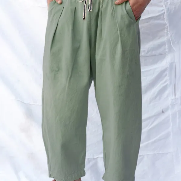 Men's Stitching Loose Casual Pants - Menilyshop.com 