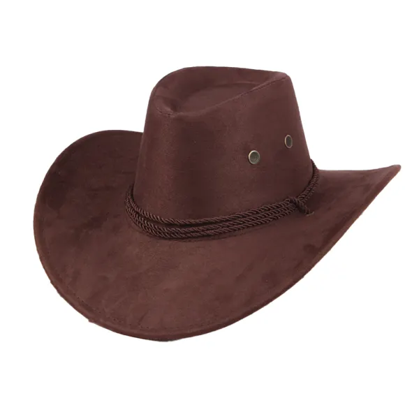 Men's Vintage American Western Cowboy Hat - Keymimi.com 