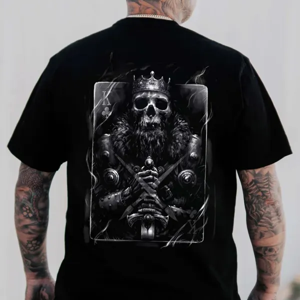 Poker Skull T-Shirt - Jumbochic.com 
