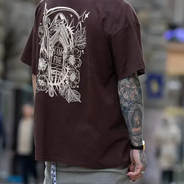 Dark Tattoo Style T-shirt - Mobivivi.com 