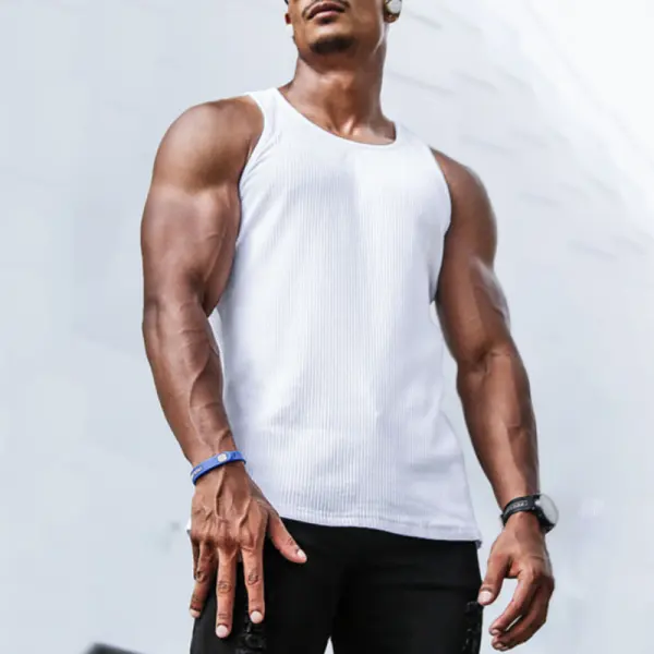 Men's Casual Sports High Elastic Breathable Vest - Mobivivi.com 