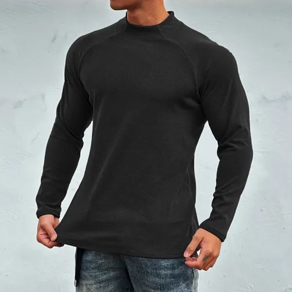 Men's Leisure Sports Pullover T-shirt - Keymimi.com 