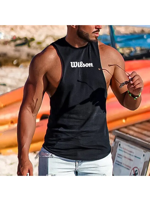 Unisex Casual Holiday Beach Vest Wilson Vest - Timetomy.com 