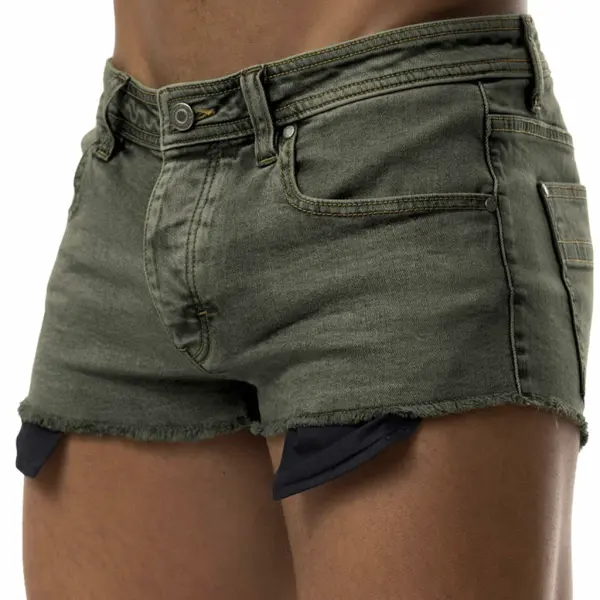 Men's Denim Sexy Shorts - Villagenice.com 