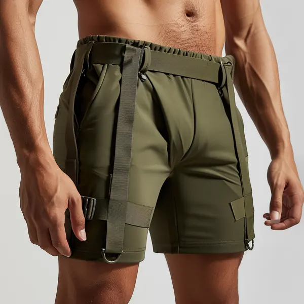 Men's Casual Tight Shorts - Spiretime.com 
