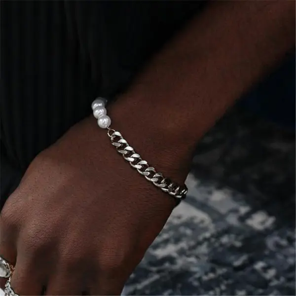Fashion Cool Niche Hip-hop Simple Bracelet - Mobivivi.com 