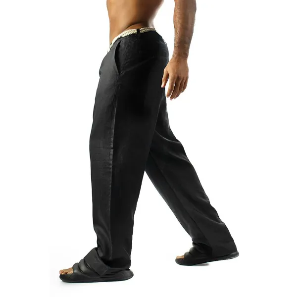 Men's Lace-up Leggings - Bustalent.com 