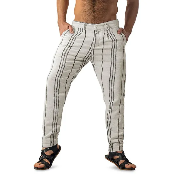 Men's Striped Leggings - Mobivivi.com 