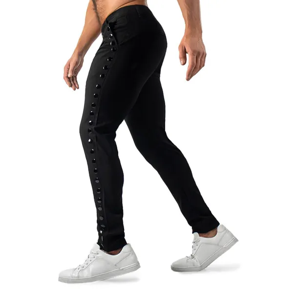 Men's Casual Tight Sexy Trousers - Craftshock.com 