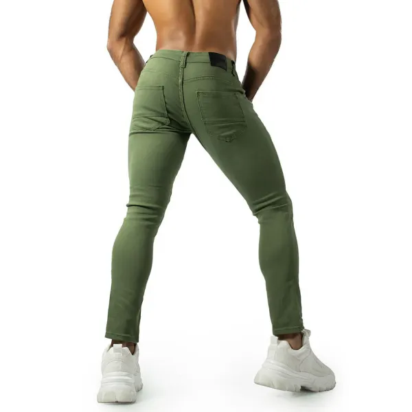 Men's Solid Color Leggings - Keymimi.com 