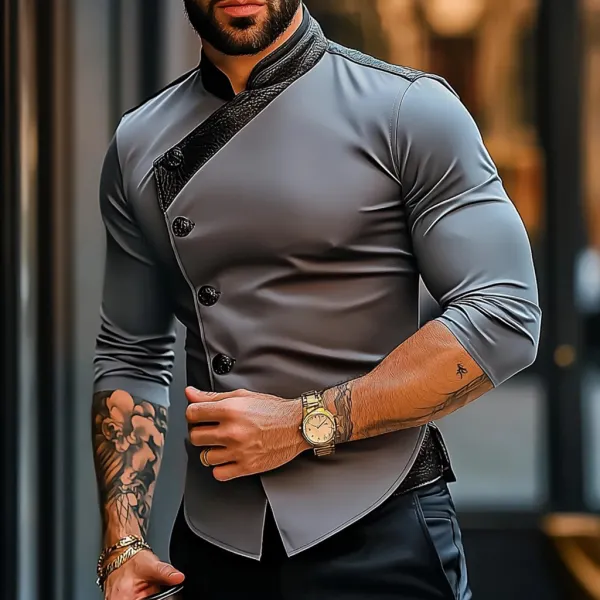 Men's Casual Personalized Shirt - Mobivivi.com 