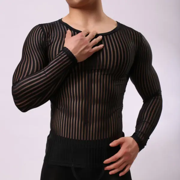 Ultra-thin Ice Silk Long-sleeved Training Tight T-shirt - Mobivivi.com 