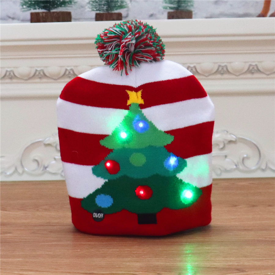 

Christmas Party Casual LED Emits Light Christmas Hat