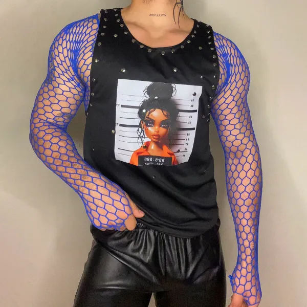 Men's Casual Tight T-shirt - Mobilittle.com 