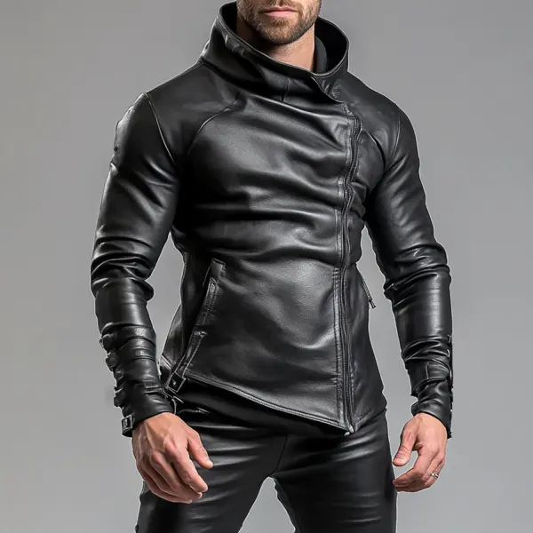 Stylish Solid Color Zip Hoodie - Bustalent.com 