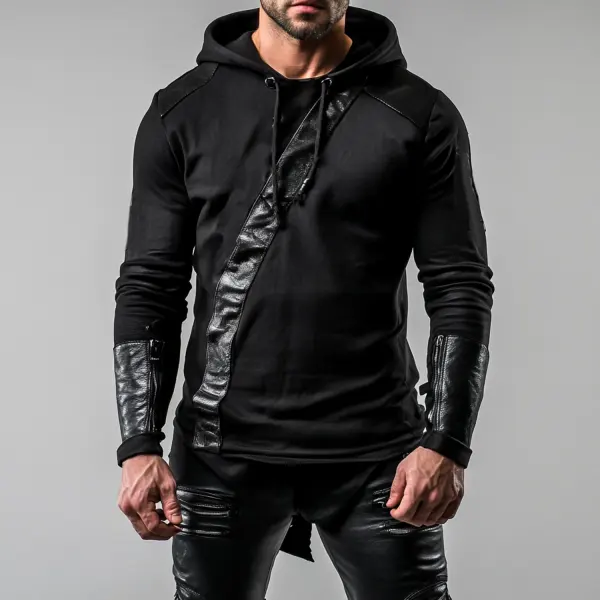 Casual Solid Color Design Tight Hoodie - Bustalent.com 