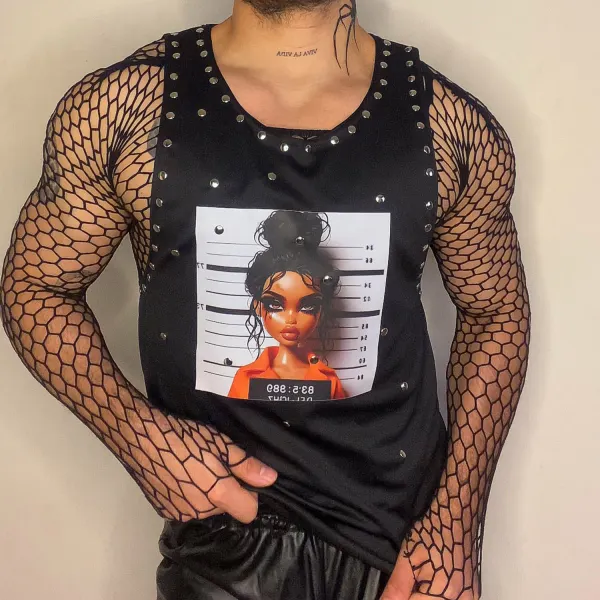 Men's Fashion Printed T-Shirt - Mobilittle.com 