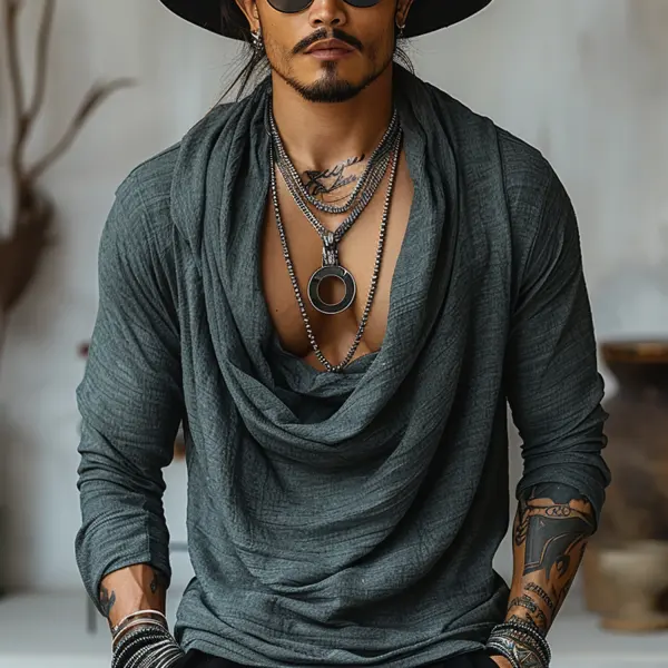 Men's Fashion Basic Design T-Shirts - Fineyoyo.com 