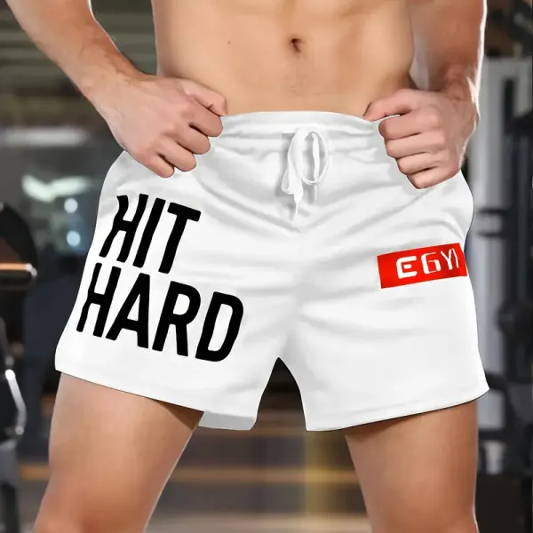 Men's Sports Casual Outdoor Breathable Quick-drying Printed Shorts - Menilyshop.com 