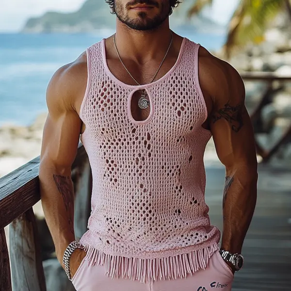 Bohemian Mesh Vest - Bustalent.com 