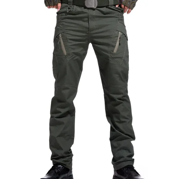 Men's Fashion Metal Zipper Outdoor Special Forces Combat Trousers - Upgradecool.com 