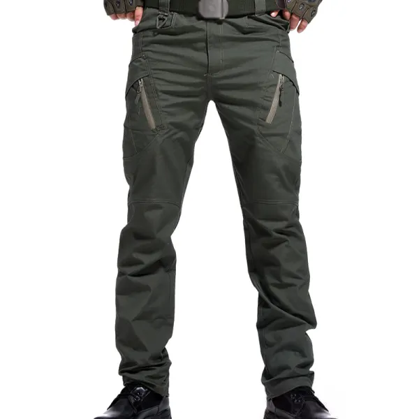 Men's Fashion Metal Zipper Outdoor Special Forces Combat Trousers - Elementnice.com 