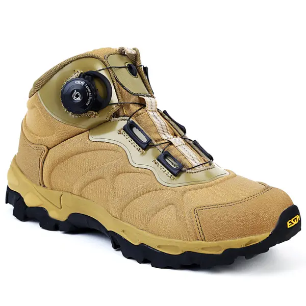 Outdoor Light Hiking Shoes Automatic Buckle Tactical Shoes - Menzfolk.com 