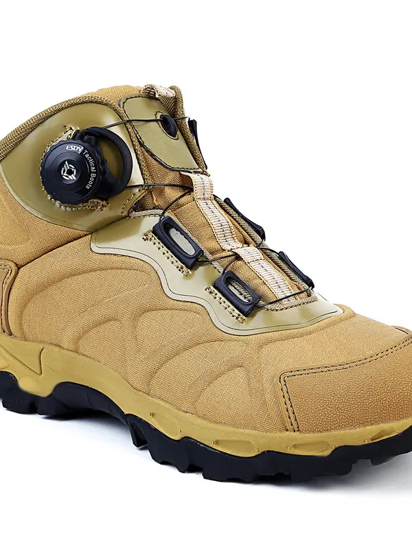 Outdoor Light Hiking Shoes Automatic Buckle Tactical Shoes - Pragmaace.com 