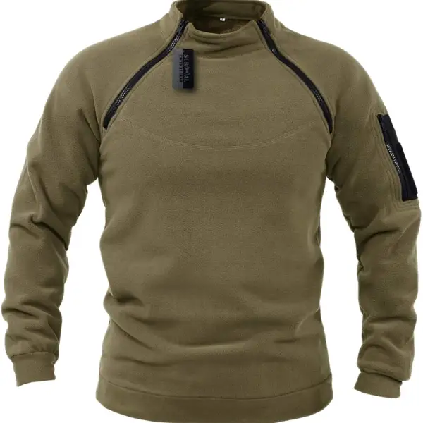 Mens Outdoor Warm And Breathable Tactical Sweater - Mosaicnew.com 