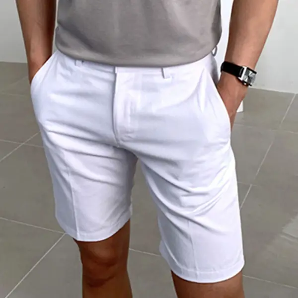 Gentleman Elegant Casual Shorts Mens Pants - Fineyoyo.com 