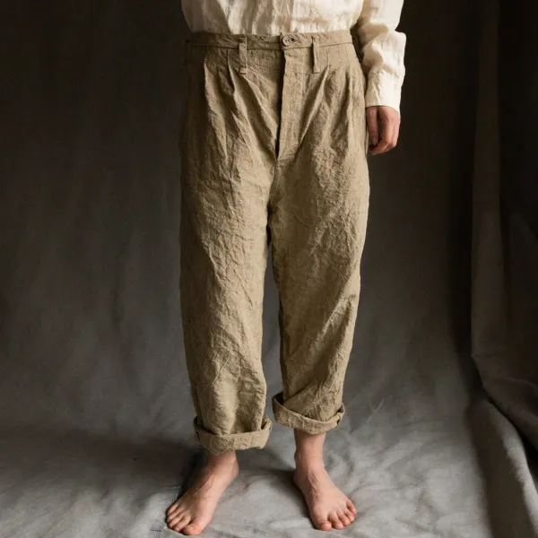 Victorian Vintage Antique Classic French Work Pants - Menilyshop.com 