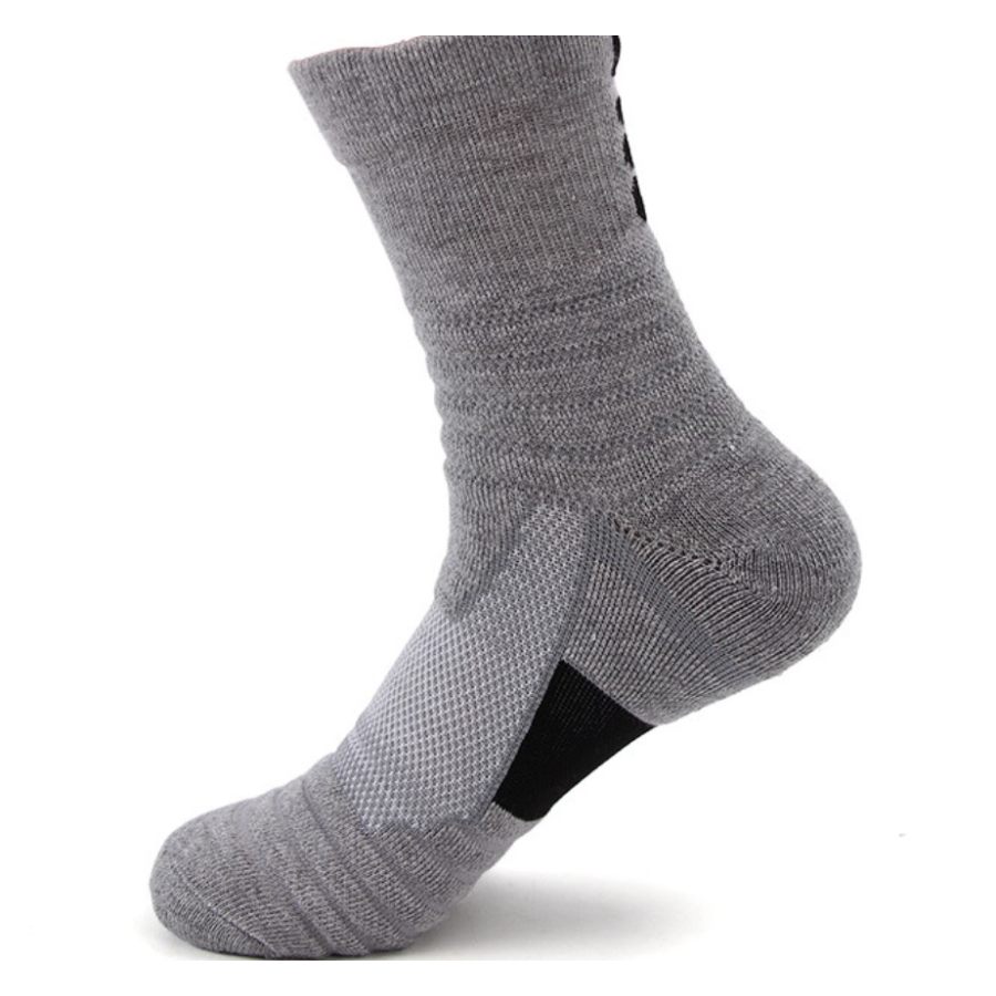 

Men's Medium Tube Outdoor Sweat Absorbing Non Slip Socks