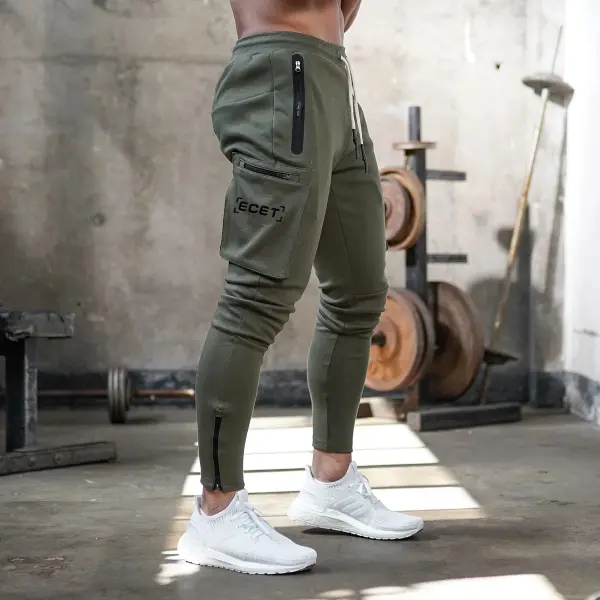 Men's Fashion Casual Lace Up Trousers - Spiretime.com 