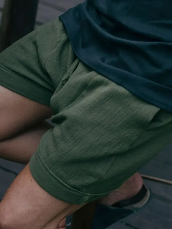 Men's Tulum Linen Resort Shorts - Sunshinetip.com 