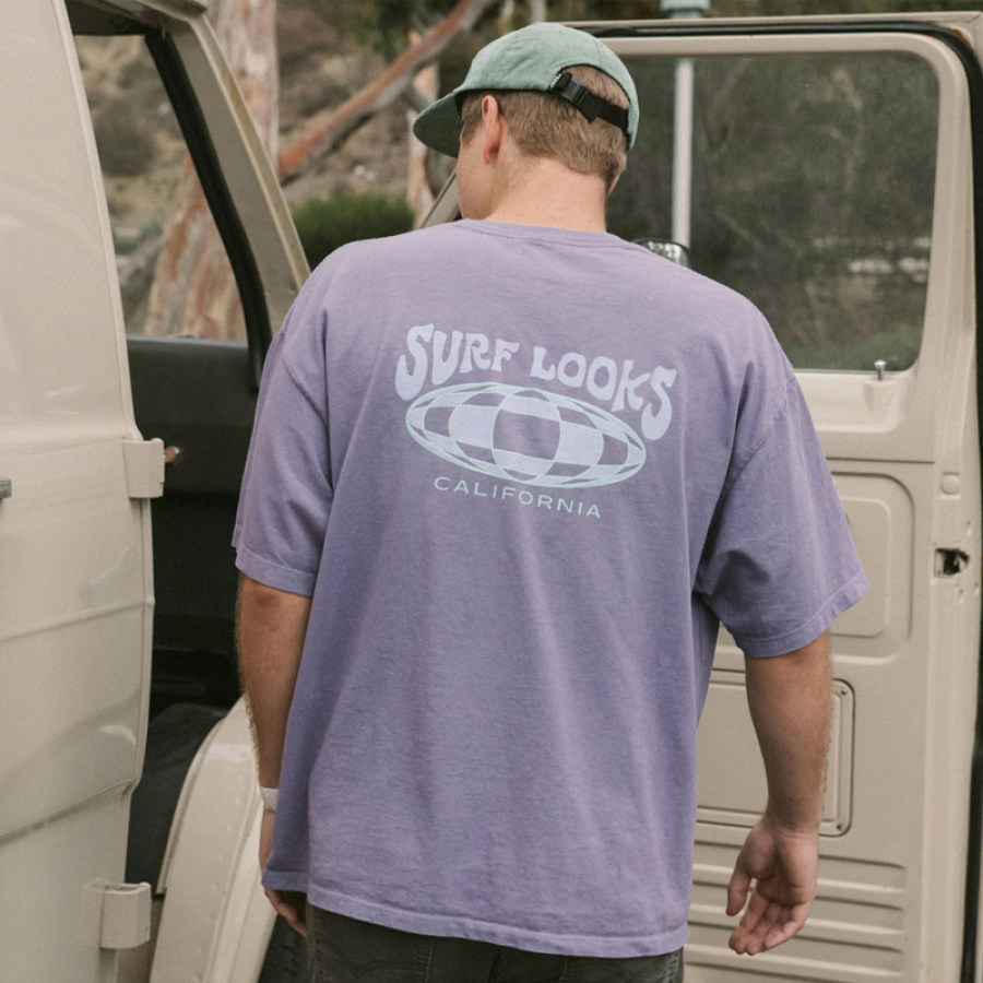 

Summer Surf Retro Casual Tee